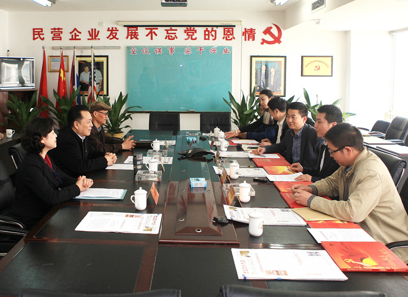 省非公党建工作组到西蓝天然气集团党委调研